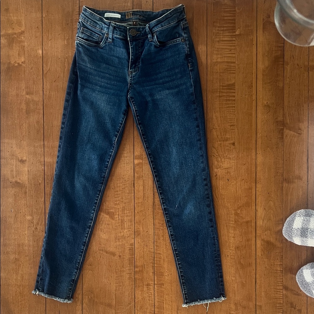 Kut from the Kloth Dark Wash Ankle Jeans